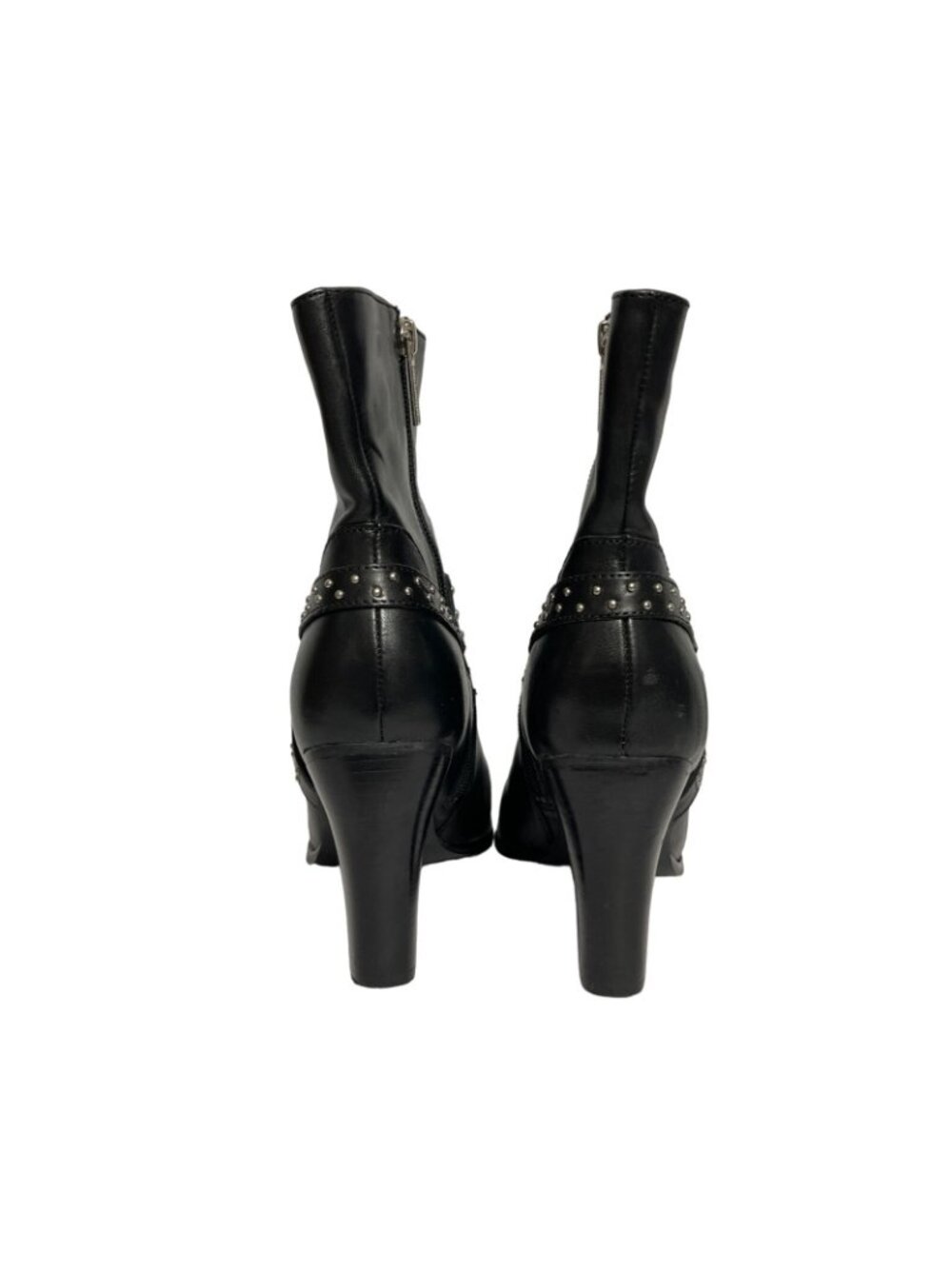 Harley Davidson Julia Harness Black Boots Leather Womens Size 7 - Picture 3 of 8